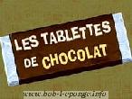 Les tablettes de chocolat